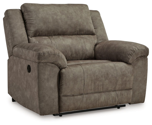 Laresview Zero Wall Wide Seat Recliner Fossil
