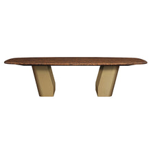 Jamonica - Dining Table - Brown / Gold