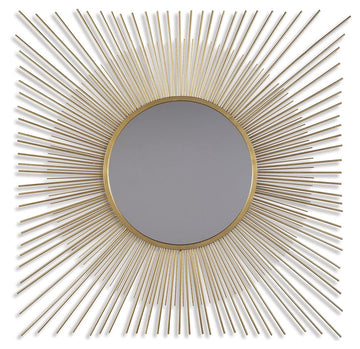 Elspeth - Accent Mirror - Gold Finish