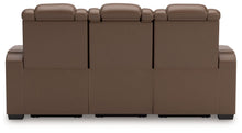 High Impact - Tobacco - Power Reclining Sofa / Adj Headrest