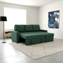 Convertible L Shaped Sectional Sleeper Sofa Bed, Saving Pull Out Couch