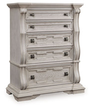Bruchandi - Antique White - Five Drawer Chest