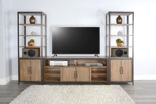 San Diego - Media Console - Antique Brown
