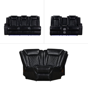 Orion II - 3 Piece Reclining Sectional