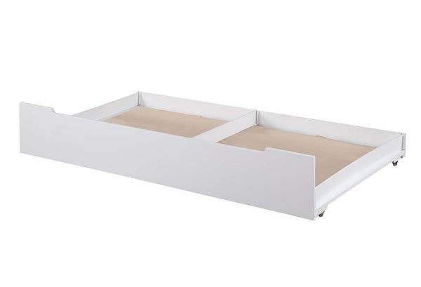 Loreen Twin Trundle Oak & White