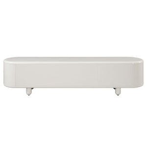 Keely - TV Stand - White High Gloss
