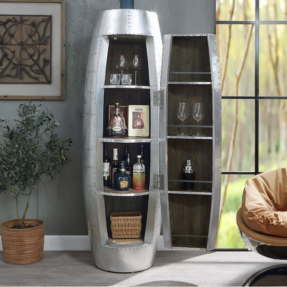 Brancaster - Cabinet - Oak & Aluminum
