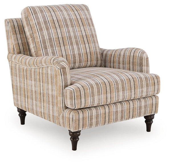 Wardington Accent Chair Multi / Beige
