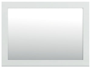 Bostwick Shoals - White - Bedroom Mirror