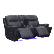 Hartley - Reclining Console Loveseat