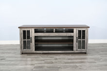 Homestead Hills - Media Console - Tobacco Leaf / Gray