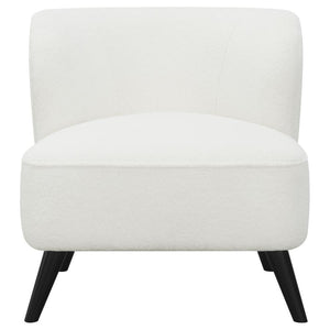 Alonzo - Upholstered Track Arms Accent Chair - Natural