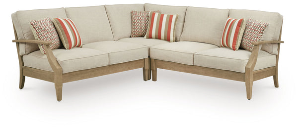 Clare View 3-Piece Outdoor Sectional Beige