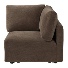 Theodore - Modular Wedge - Brown Chenille