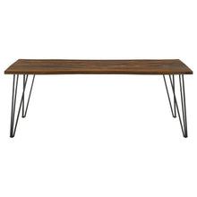 Neve - Live Edge Dining Table - Gray Sheesham