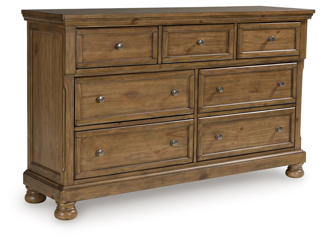 Feddinger - Medium Brown - Dresser