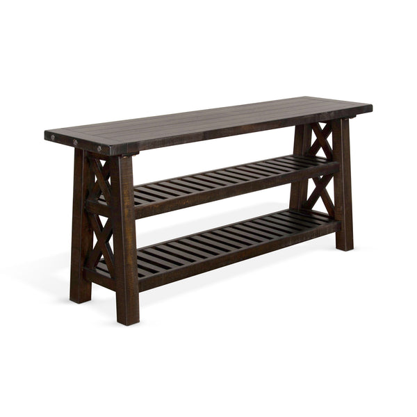 Vivian Sofa Table Dark Brown