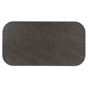 Kasa - Dining Table - Sintered Stone Top & Champagne