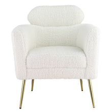 Connock - Accent Chair - White Teddy Sherpa