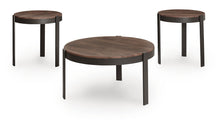 Horizon Hills - Occasional Table Set (Set of 3) - Brown / Black