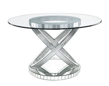 Ornat - 31" Dining Table - Faux Square Diamonds