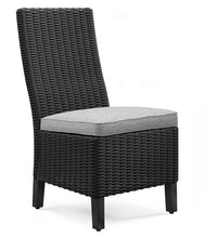 Beachcroft - Side Chair With Cushion (Set of 2) - Black / Light Gray