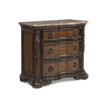 Ludwig - Nightstand - Dark Brown