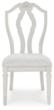 Montelaine - Antique White - Dining Upholstered Side Chair (Set of 2)