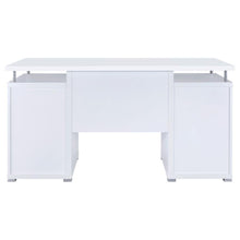 Tracy 55-inch 2-drawer Office Computer Desk – White