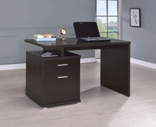 Irving 47-inch 2-drawer Office Computer Desk – Cappuccino