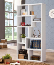 Theo 71-inch 6-shelf Bookshelf – White