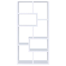Theo 71-inch 6-shelf Bookshelf – White