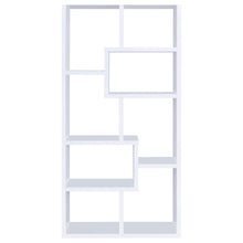 Theo 71-inch 6-shelf Bookshelf – White
