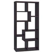 Theo 71-inch 6-shelf Bookshelf – Cappuccino