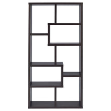 Theo 71-inch 6-shelf Bookshelf – Cappuccino