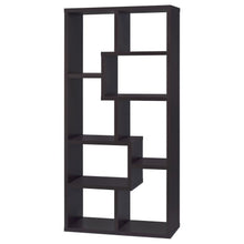 Theo 71-inch 6-shelf Bookshelf – Cappuccino