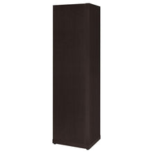 Alder 71-inch 6-shelf Corner Bookcase – Cappuccino