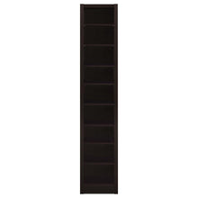 Eliam 71-inch 8-shelf Bookcase – Cappuccino