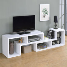 Velma Multipurpose TV Stand and Bookshelf – White