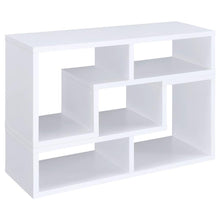 Velma Multipurpose TV Stand and Bookshelf – White