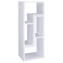 Velma Multipurpose TV Stand and Bookshelf – White