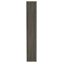 Theo 71-inch 6-shelf Bookshelf – Weathered Grey