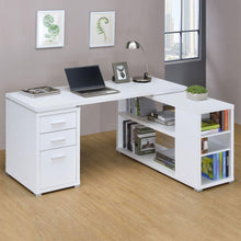 Yvette 60-inch 3-drawer L-Shape Computer Desk – White