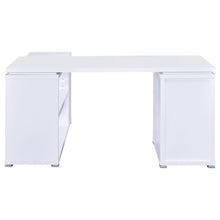 Yvette 60-inch 3-drawer L-Shape Computer Desk – White