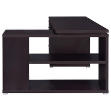 Yvette 60-inch 3-drawer L-Shape Computer Desk – Cappuccino