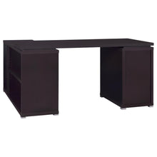 Yvette 60-inch 3-drawer L-Shape Computer Desk – Cappuccino