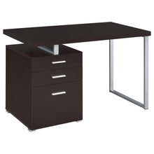 Brennan 47-inch 3-drawer Office Computer Desk – Cappuccino