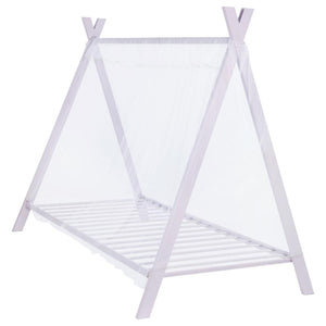 Fultonville - Metal Twin Tent Bed With 7" Mattress - Pink