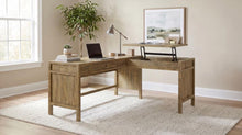 Hogan 1-drawer Lift Top L-shape Computer Writing Desk – Mango
