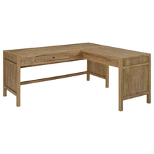 Hogan 1-drawer Lift Top L-shape Computer Writing Desk – Mango